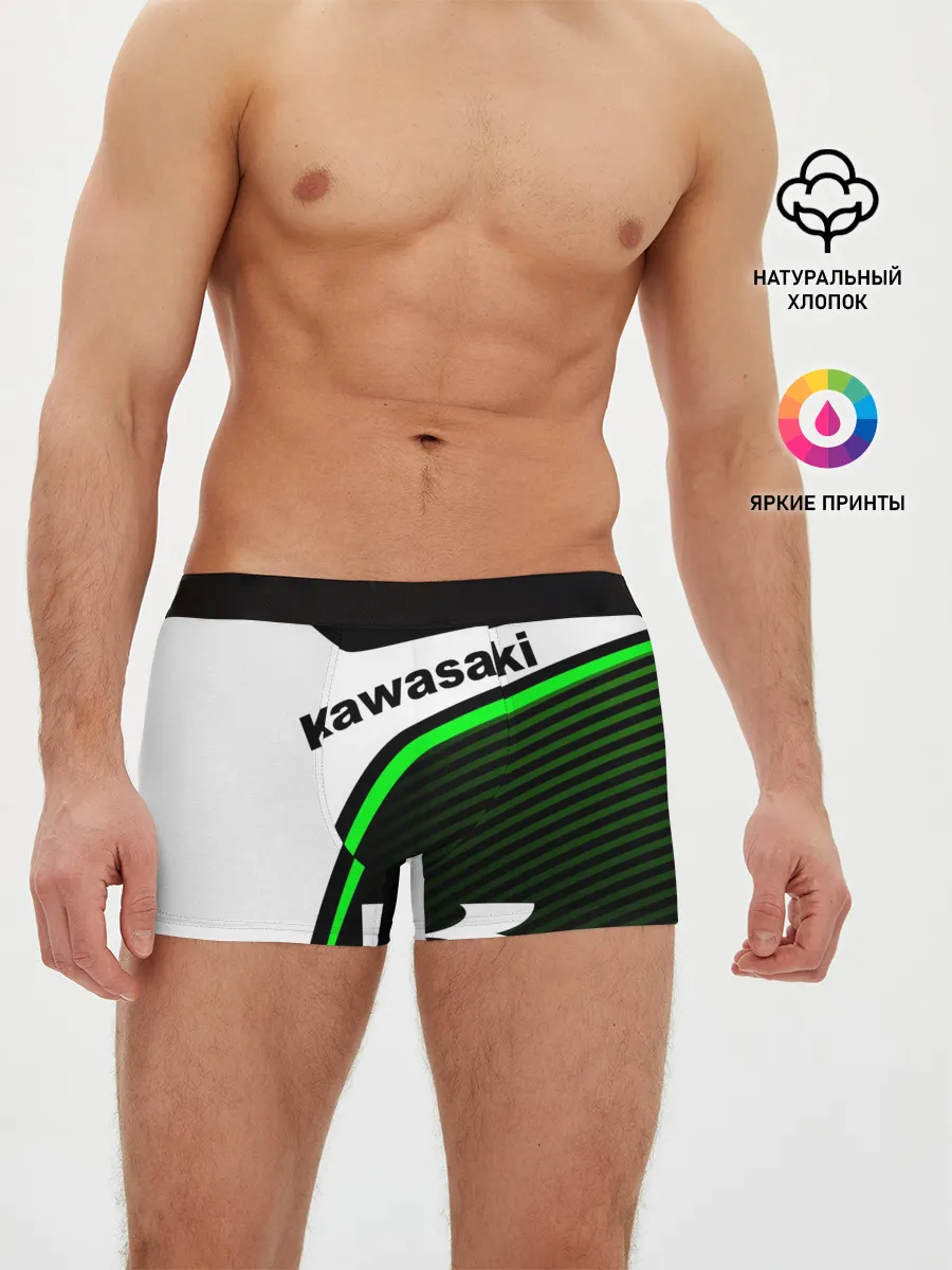 Мужские трусы боксеры / KAWASAKI / КАВАСАКИ / SPORT