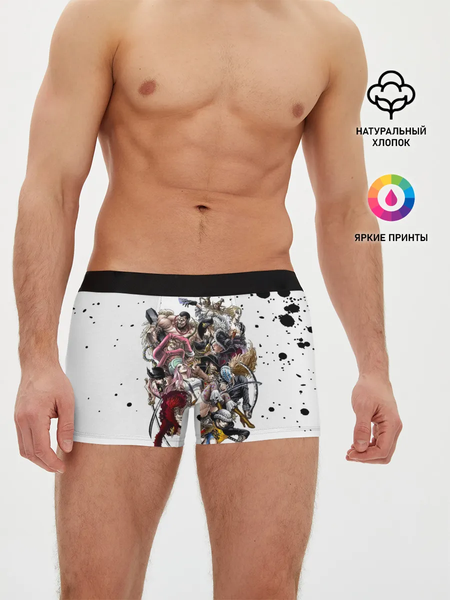 Мужские трусы боксеры / Пираты One Piece. Большой куш