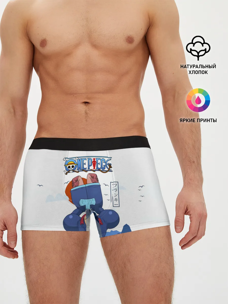 Мужские трусы боксеры / Фрэнки One Piece. Большой куш