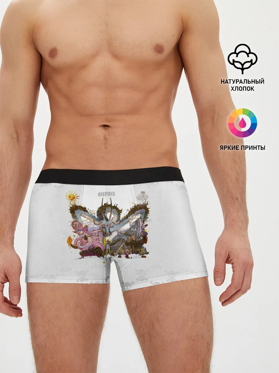 Мужские трусы боксеры / Монстры пираты One Piece