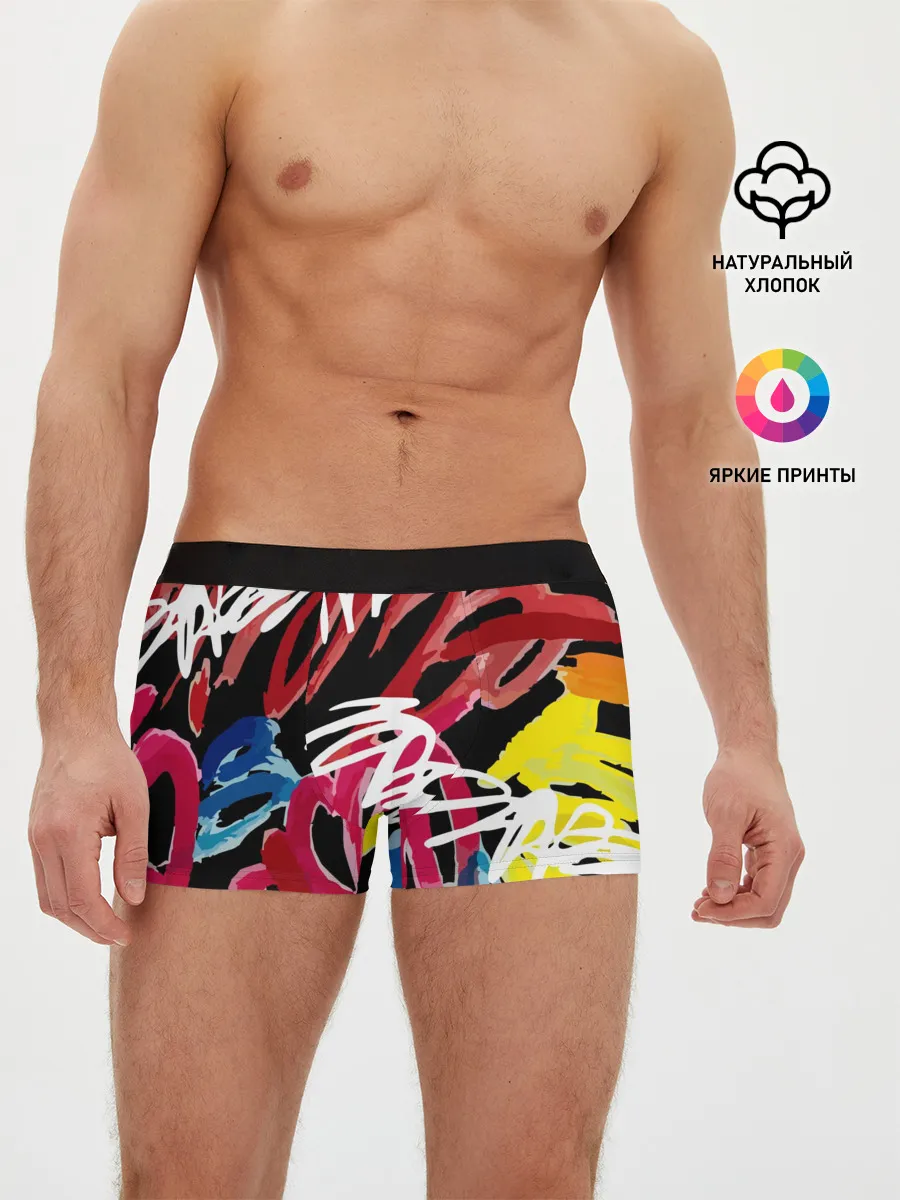 Мужские трусы боксеры / Old school