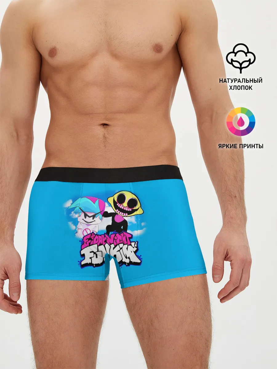 Мужские трусы боксеры / Boyfriend and Monster