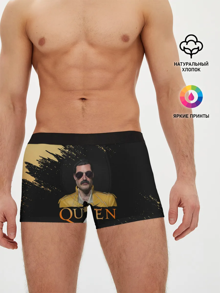 Мужские трусы боксеры / Фредди Меркьюри | Freddie Mercury
