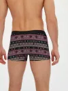 Мужские трусы боксеры / Этнический полосатый орнамент
