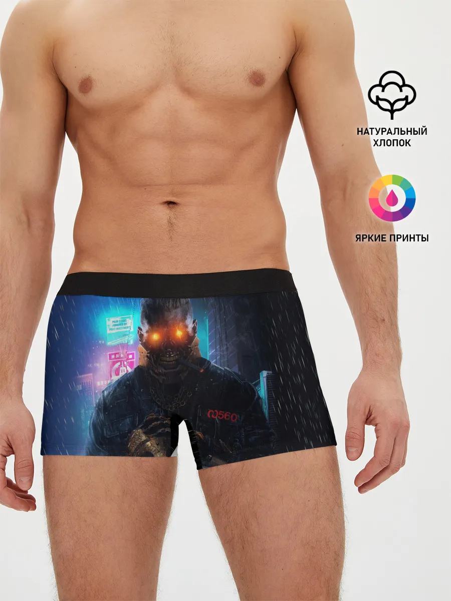 Мужские трусы боксеры / Cyberpunk 2077 | Maelstrom