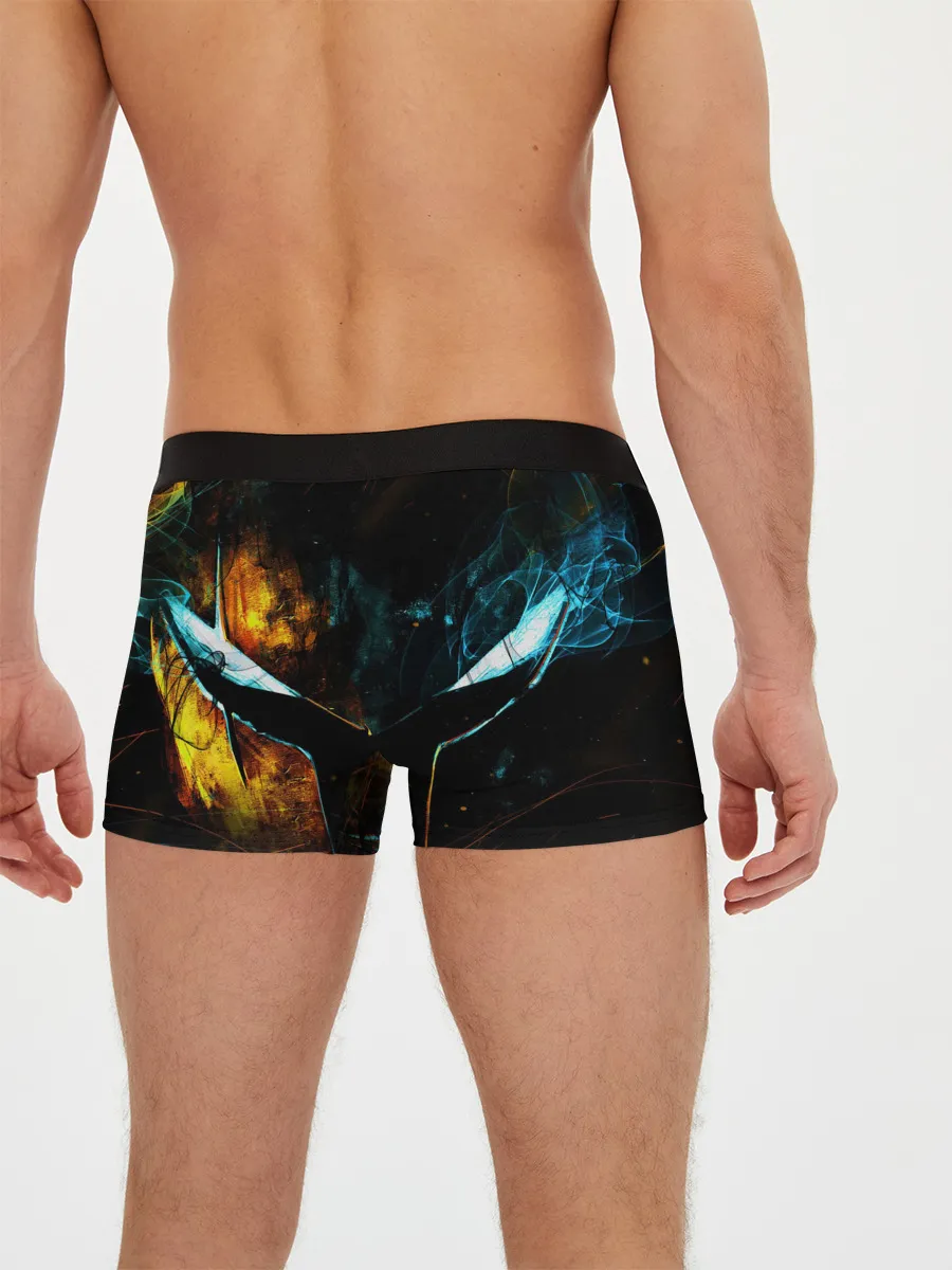 Мужские трусы боксеры / Поднятие уровня в одиночку