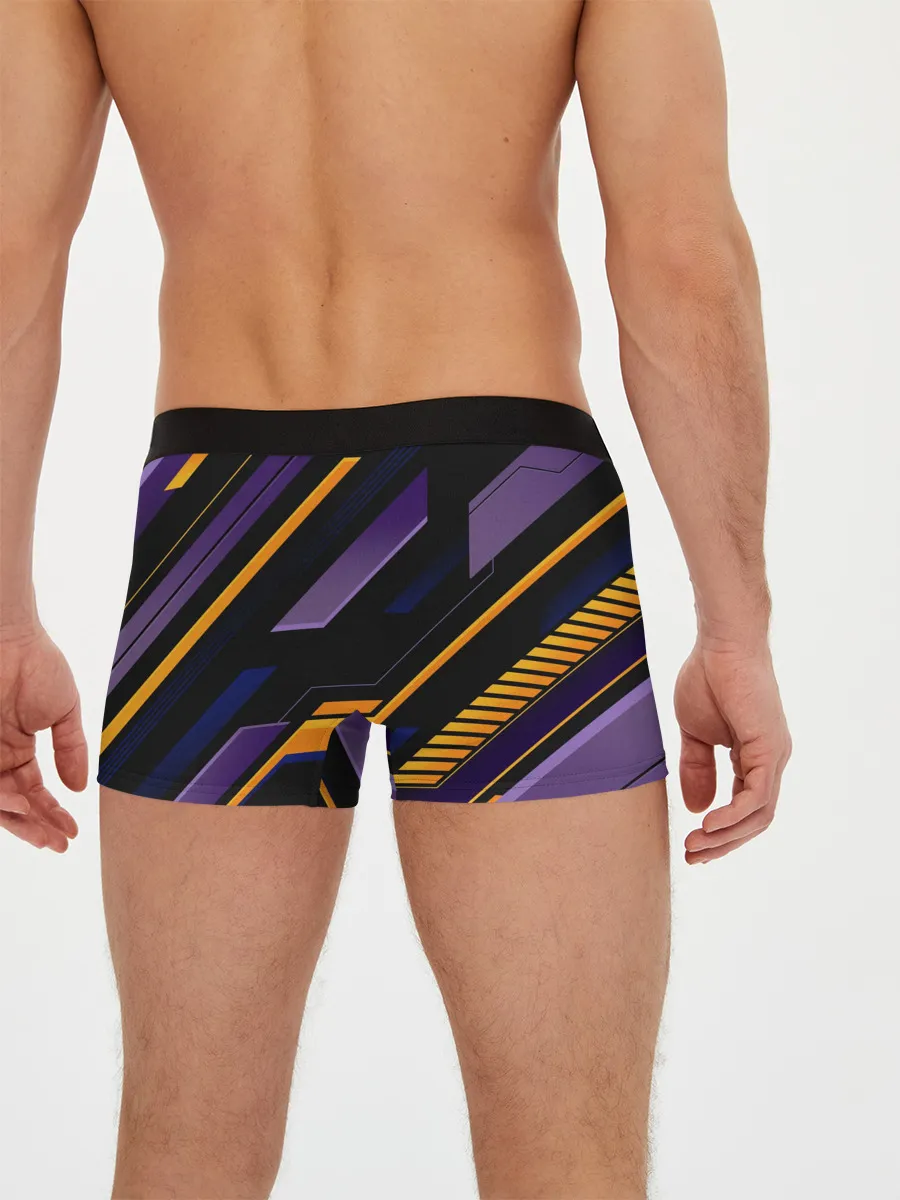 Мужские трусы боксеры / ТЕХНО БРОНЯ | ФУТУРИЗМ