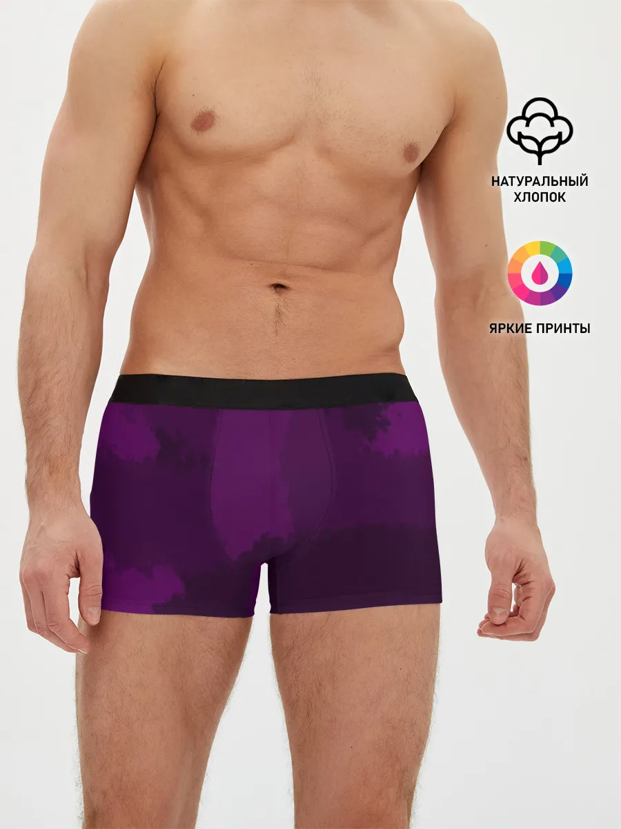 Мужские трусы боксеры / Рисованные линии