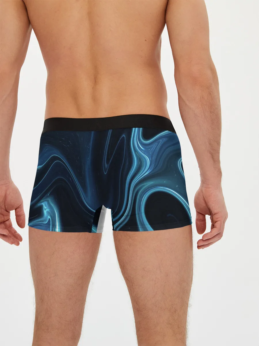 Мужские трусы боксеры / Космическая волна