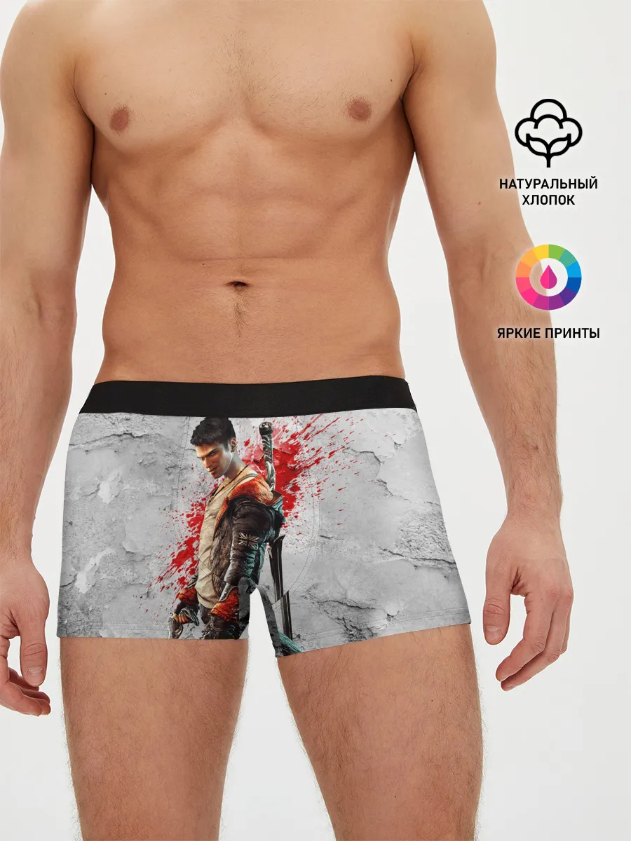 Мужские трусы боксеры / White Dante