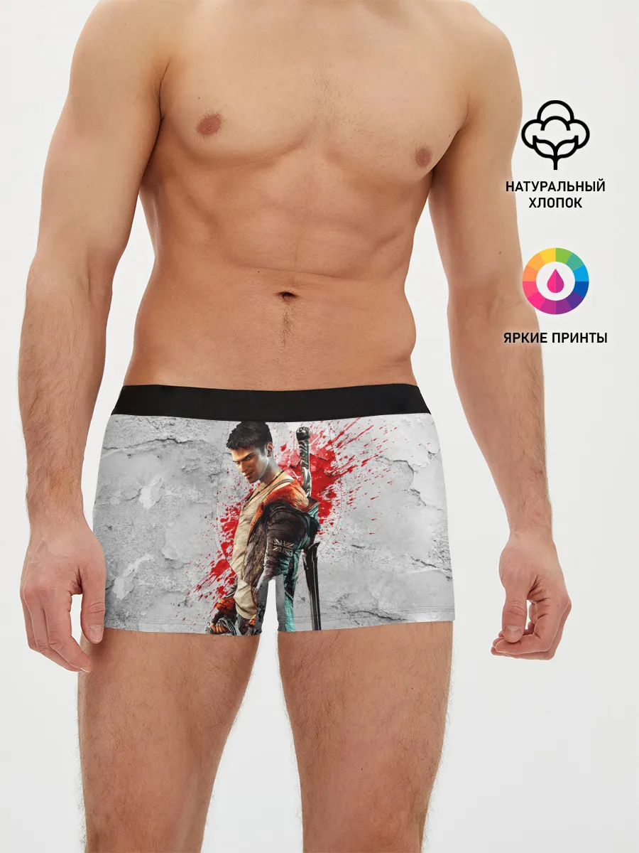 Мужские трусы боксеры / White Dante