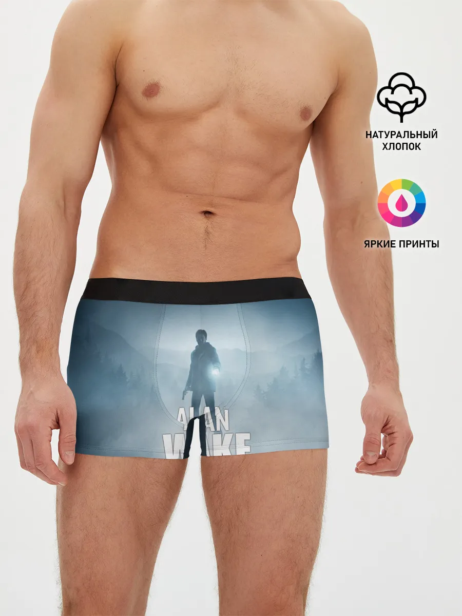 Мужские трусы боксеры / Alan Wake Video Game Art