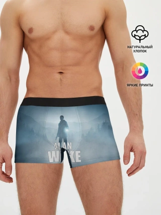 Мужские трусы боксеры / Alan Wake Video Game Art