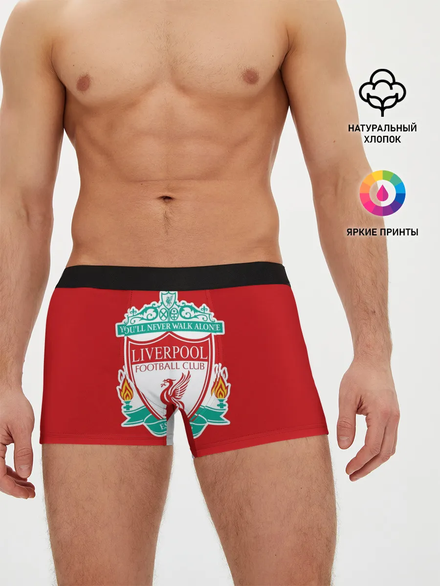 Мужские трусы боксеры / F.C. LIVERPOOL