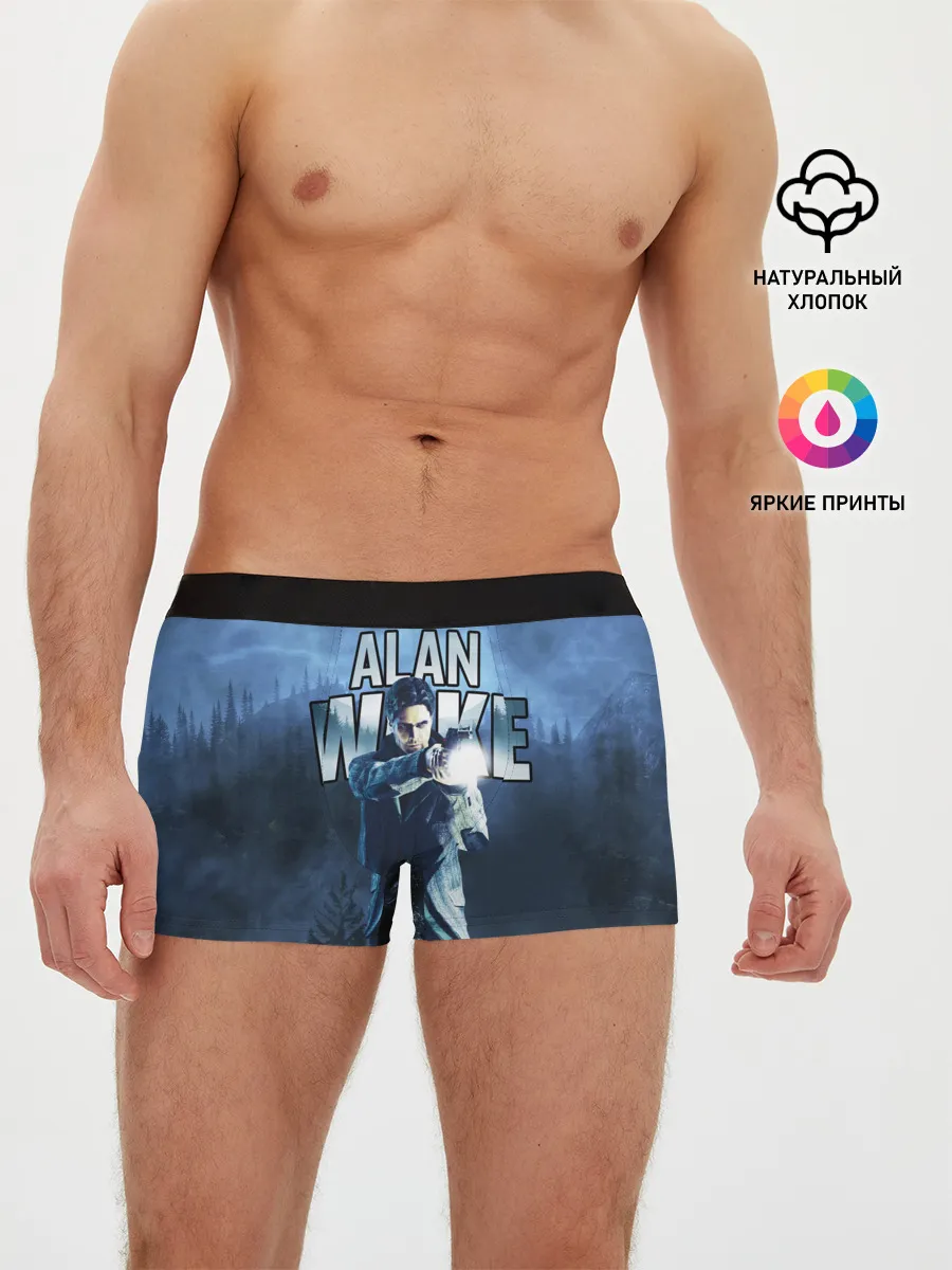 Мужские трусы боксеры / Alan Wake / Алан Уэйк