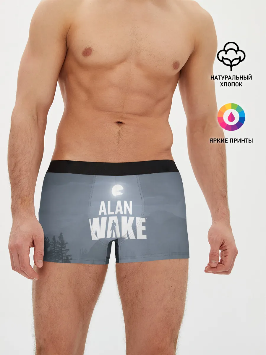 Мужские трусы боксеры / Алан Уэйк: Полнолуние
