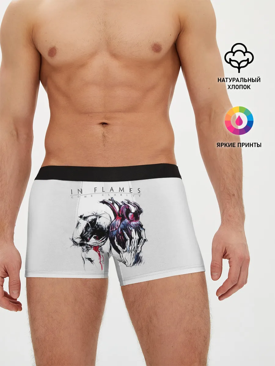 Мужские трусы боксеры / Come Clarity - In Flames