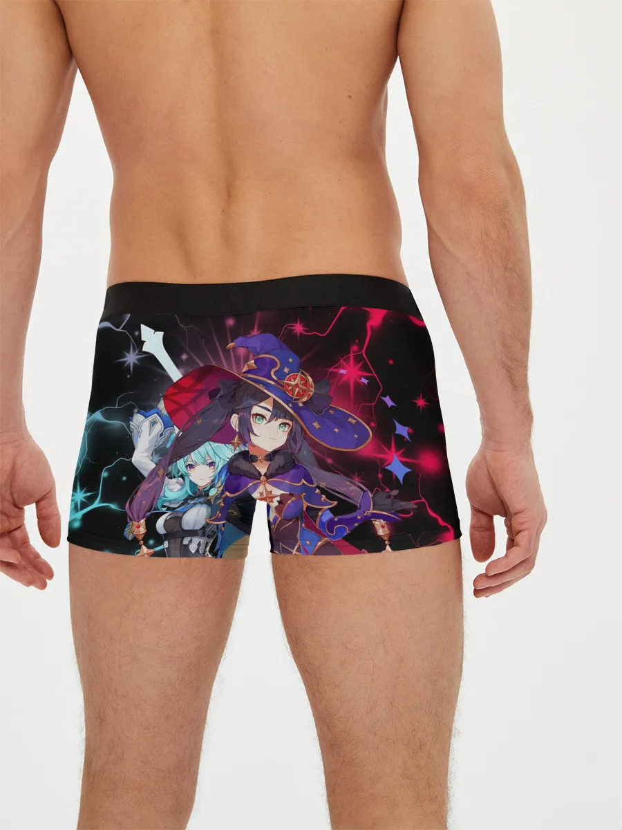 Мужские трусы боксеры / Мона и Эола, Genshin Impact