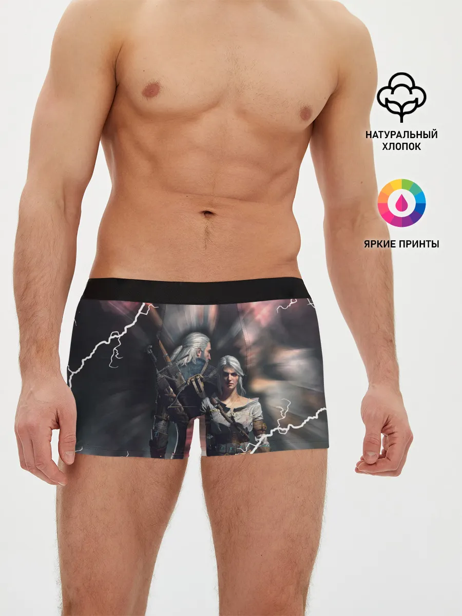 Мужские трусы боксеры / Цирилла | Геральт