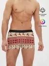 Мужские трусы боксеры / Новогодние Олени!