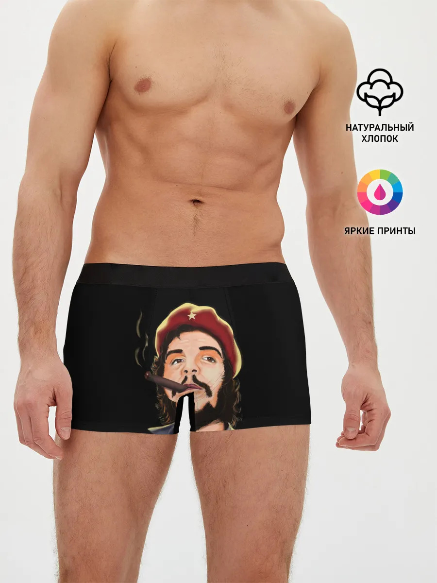 Мужские трусы боксеры / ЧЕ С СИГАРОЙ
