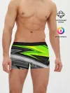 Мужские трусы боксеры / Зеленые линии