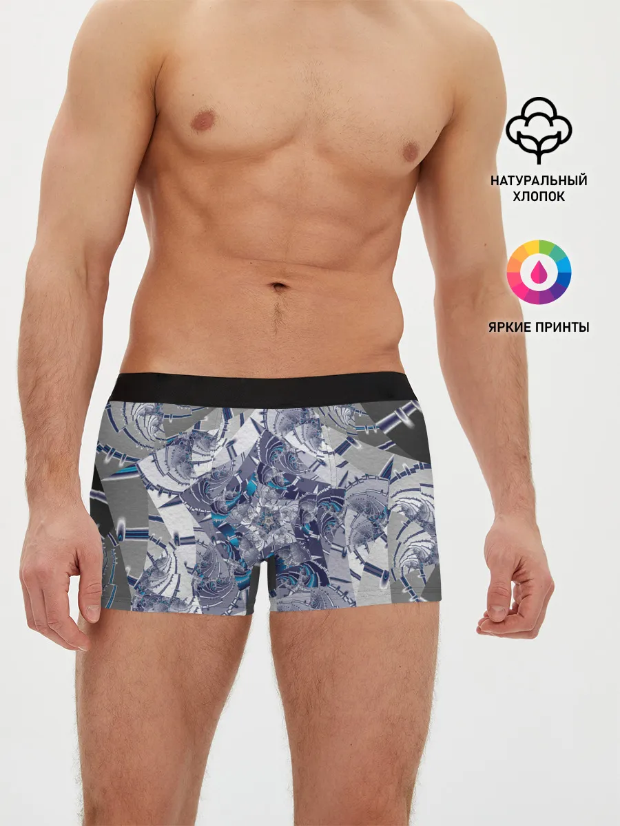 Мужские трусы боксеры / Абстракция 499