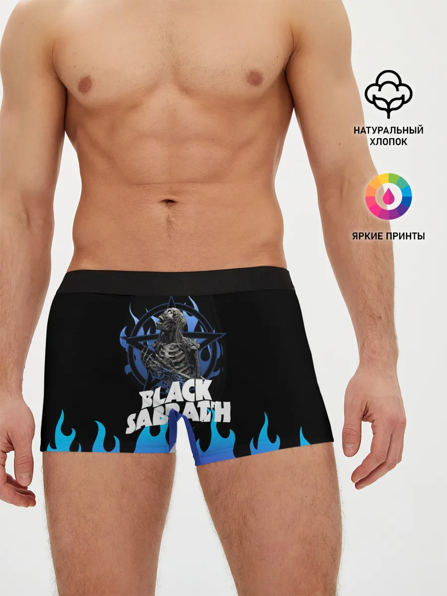 Мужские трусы боксеры / Black Sabbath | Heavy Metal