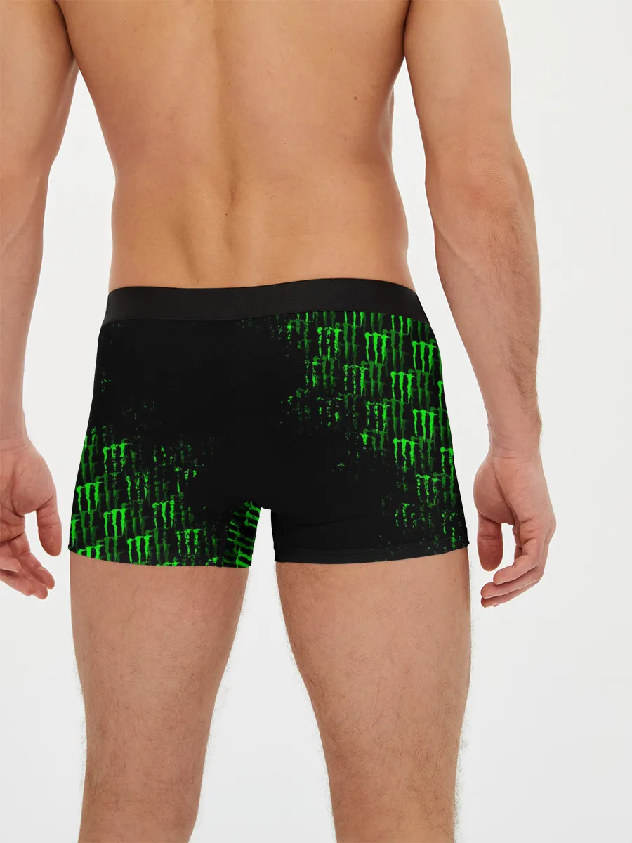 Мужские трусы боксеры / MONSTER ENERGY NEON | МОНСТЕР НЕОН