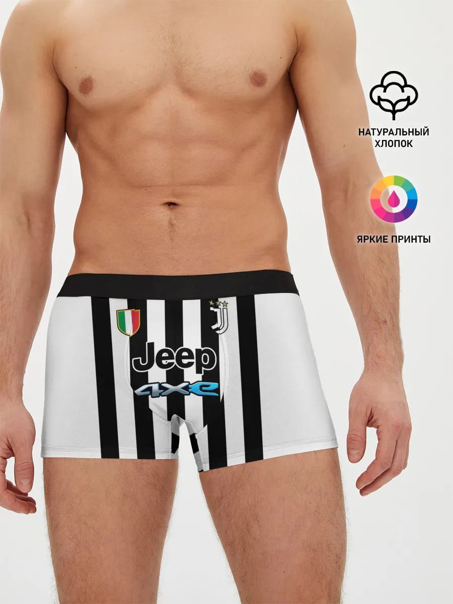 Мужские трусы боксеры / Федерико Кьеза Ювентус форма 2021/2022