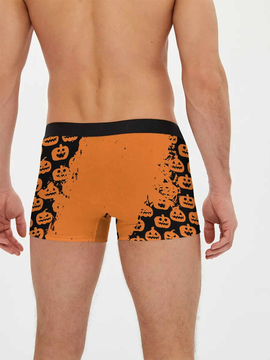 Мужские трусы боксеры / Далматинец в шляпе | Хэллоуин