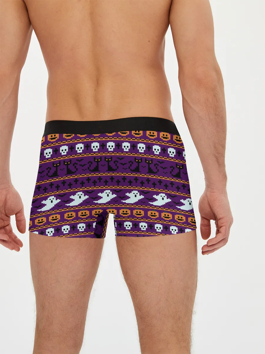 Мужские трусы боксеры / Хэллоуинский Свитер