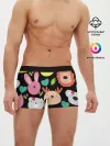 Мужские трусы боксеры / Головы милых животных