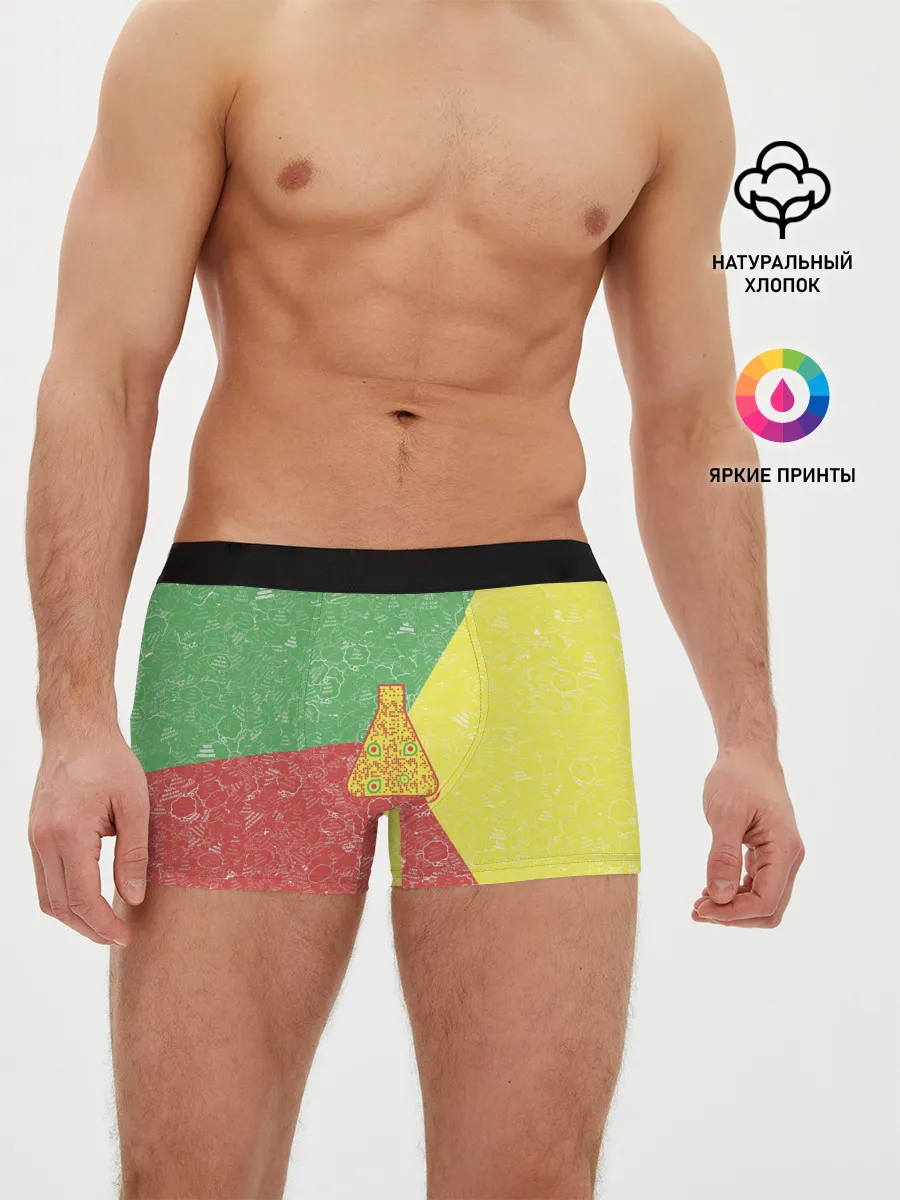 Мужские трусы боксеры / Колба на фоне АПВ 3.1.8