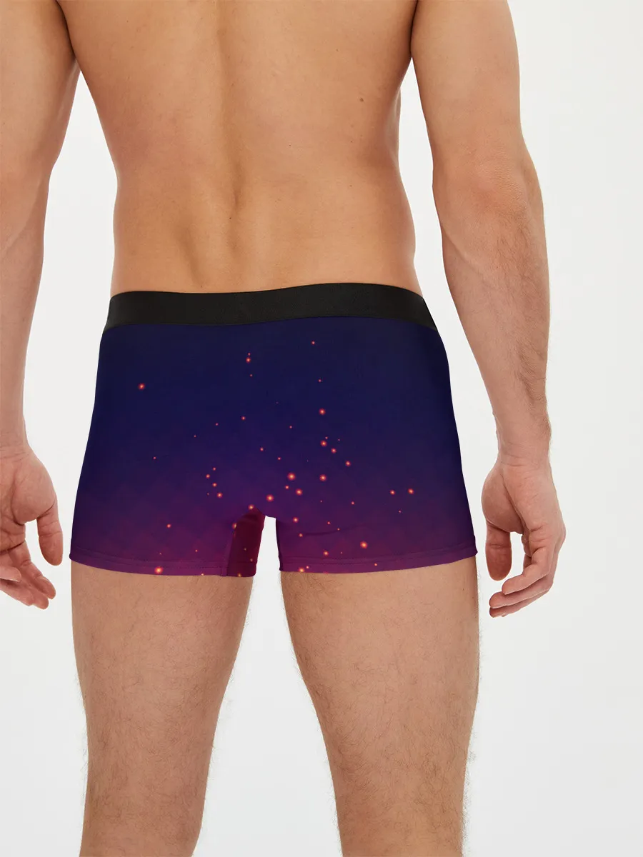 Мужские трусы боксеры / Gradient background