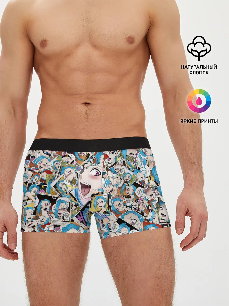 Мужские трусы боксеры / Jinx Ahegao