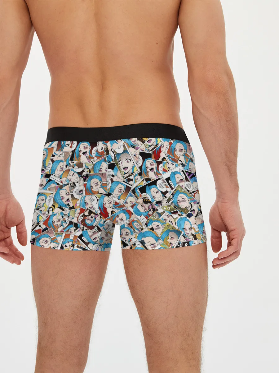 Мужские трусы боксеры / Jinx Ahegao