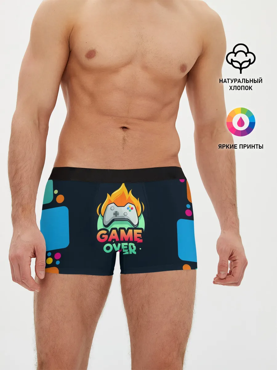 Мужские трусы боксеры / GamePad Over