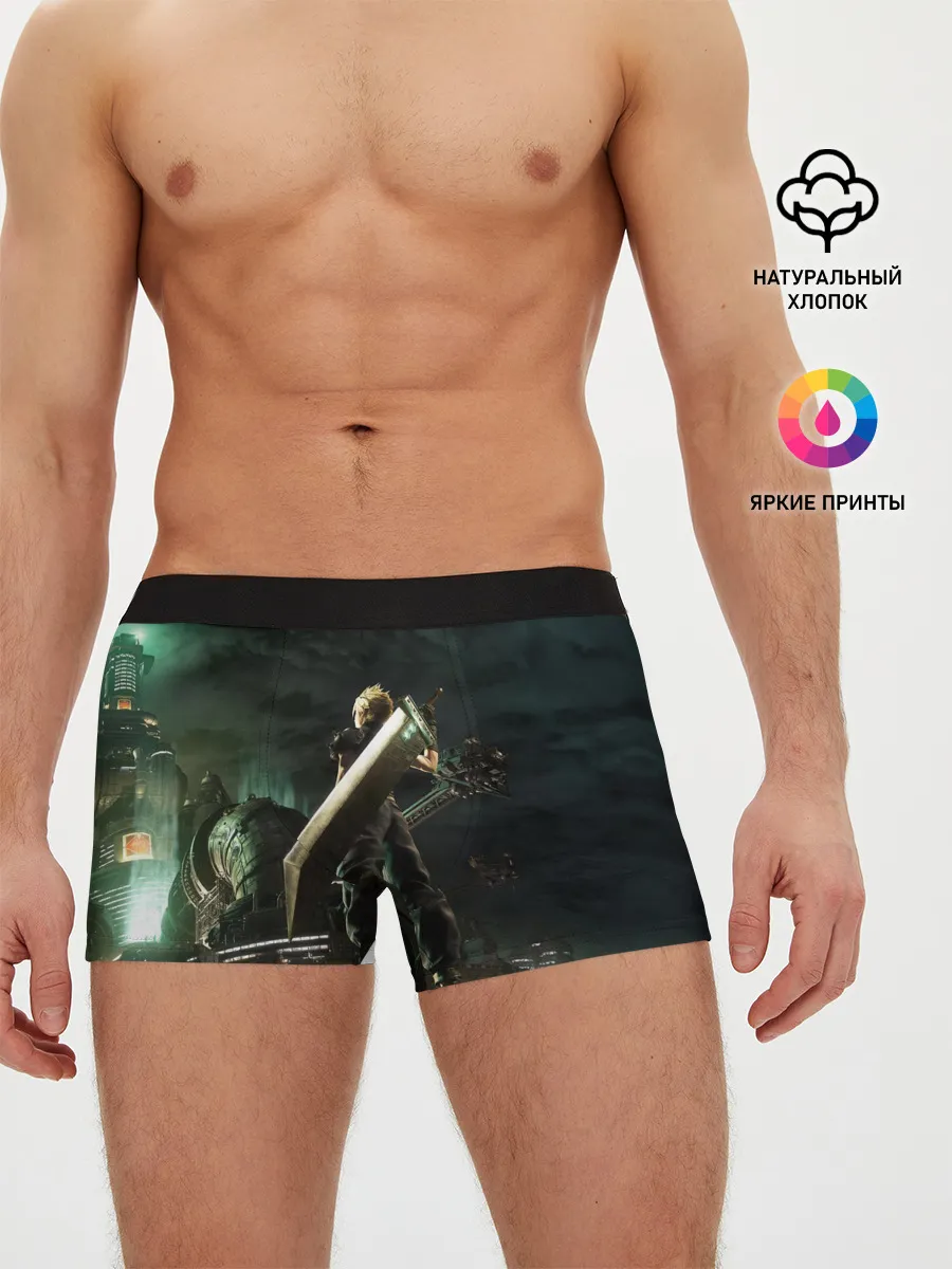 Мужские трусы боксеры / Клауд Страйф FF7