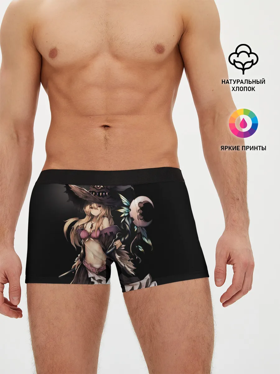 Мужские трусы боксеры / Секси ведьма блондинка
