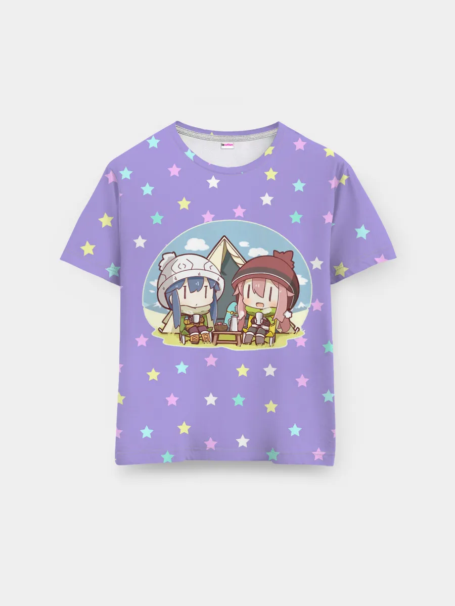 Мужская базовая футболка / Лагерь