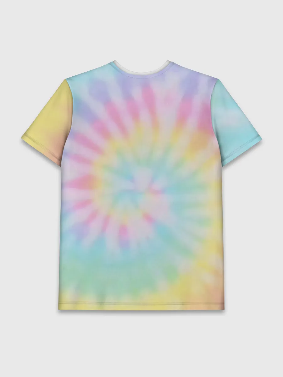 Мужская базовая футболка / Pastel Tie Dye