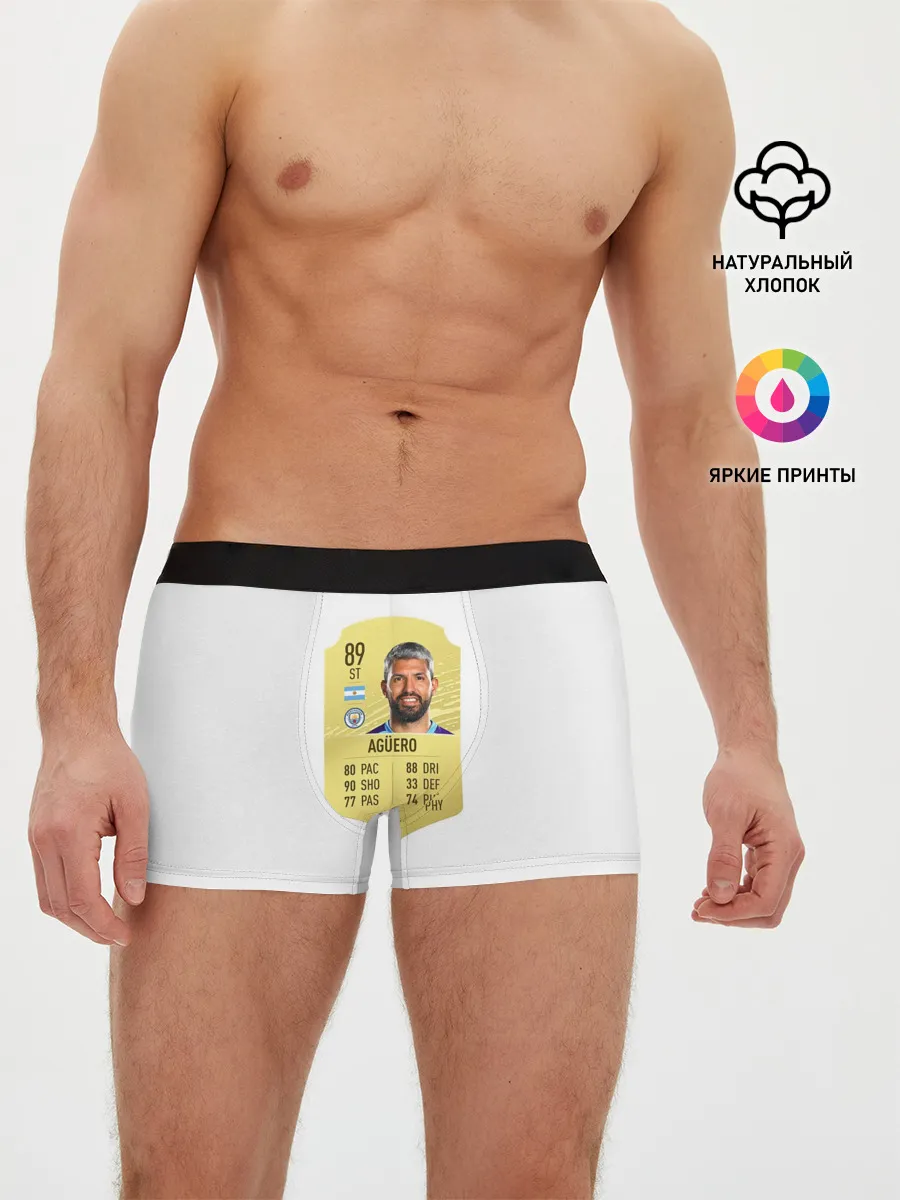 Мужские трусы боксеры / Серхио Агуэро