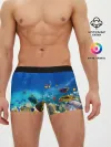 Мужские трусы боксеры / Морской мир