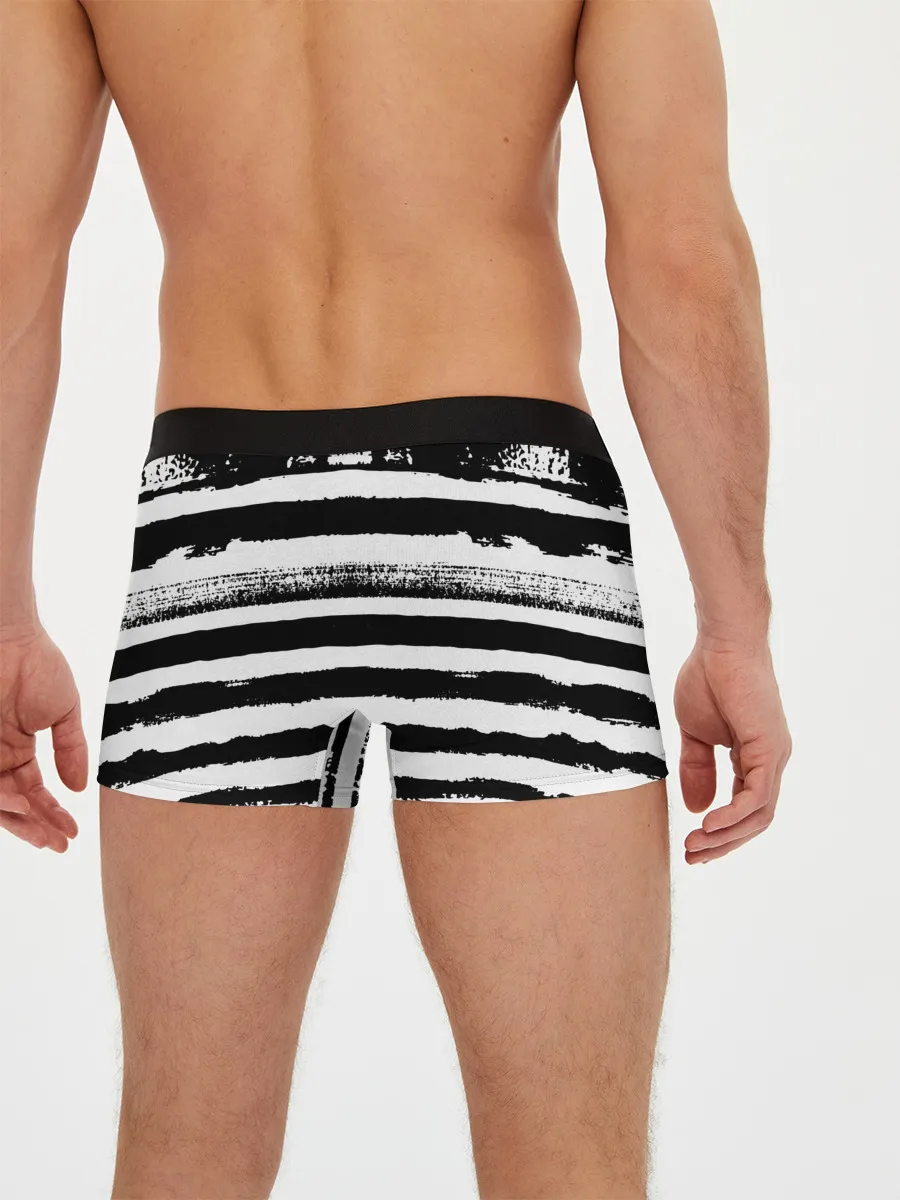 Мужские трусы боксеры / ТЕЛЬНЯШКА ВМФ | ЧЕРЕП ФУРАЖКА