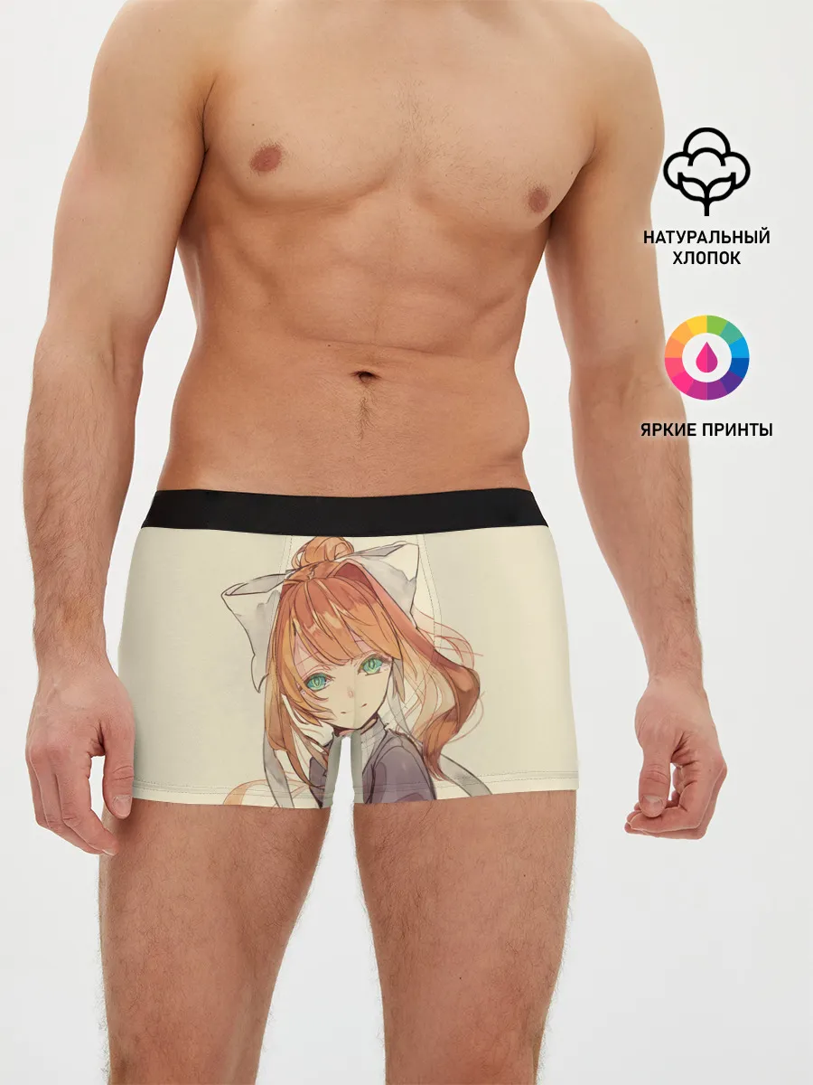 Мужские трусы боксеры / Нарисованная Моника