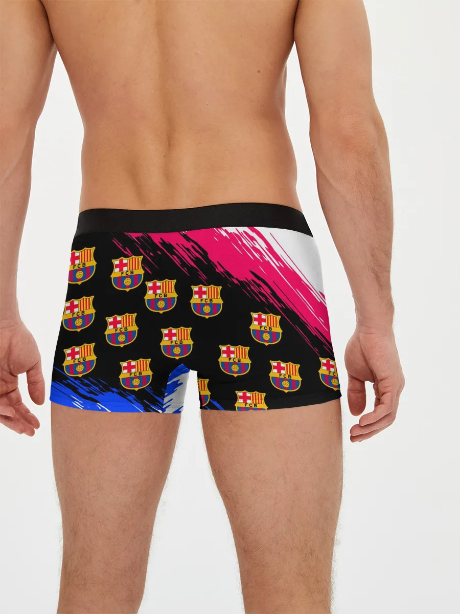 Мужские трусы боксеры / ЛИОНЕЛЬ МЕССИ / БАРСЕЛОНА