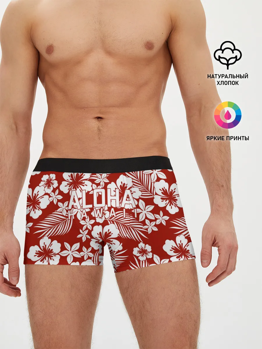 Мужские трусы боксеры / ALOHA HAWAII | АЛОХА ГАВАЙИ