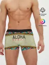 Мужские трусы боксеры / АЛОХА ГАВАЙИ, ALOHA, SUMMER