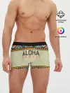 Мужские трусы боксеры / АЛОХА ГАВАЙИ, ALOHA, SUMMER